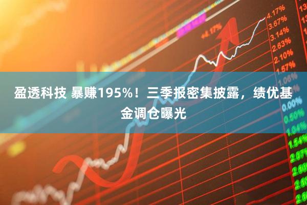 盈透科技 暴赚195%！三季报密集披露，绩优基金调仓曝光