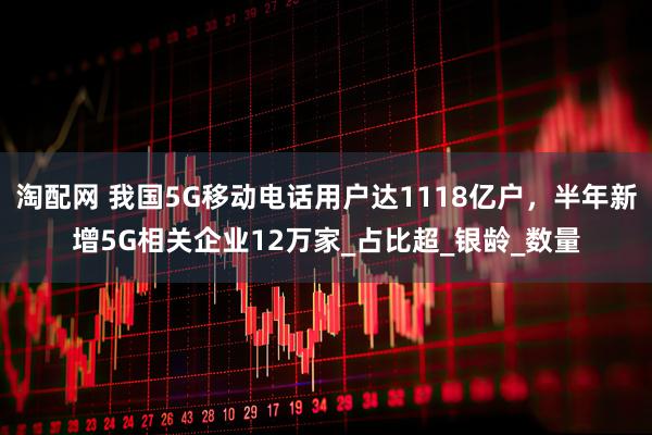 淘配网 我国5G移动电话用户达1118亿户,半年新增5G相关企业12万家_占比超_银龄_数量