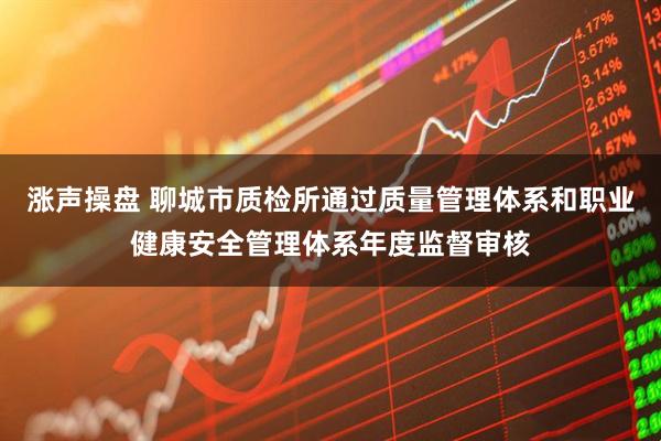 涨声操盘 聊城市质检所通过质量管理体系和职业健康安全管理体系年度监督审核